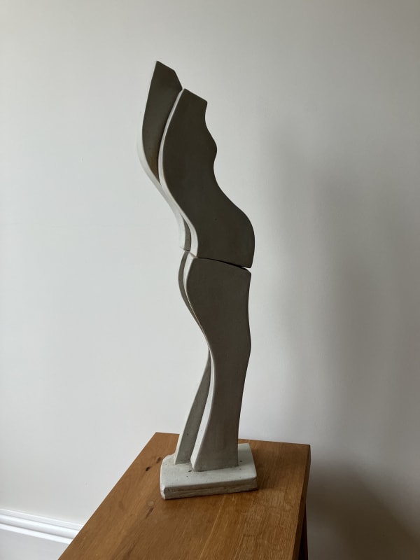 David White Standing Figure 2021 H 60cm stoneware clay £450