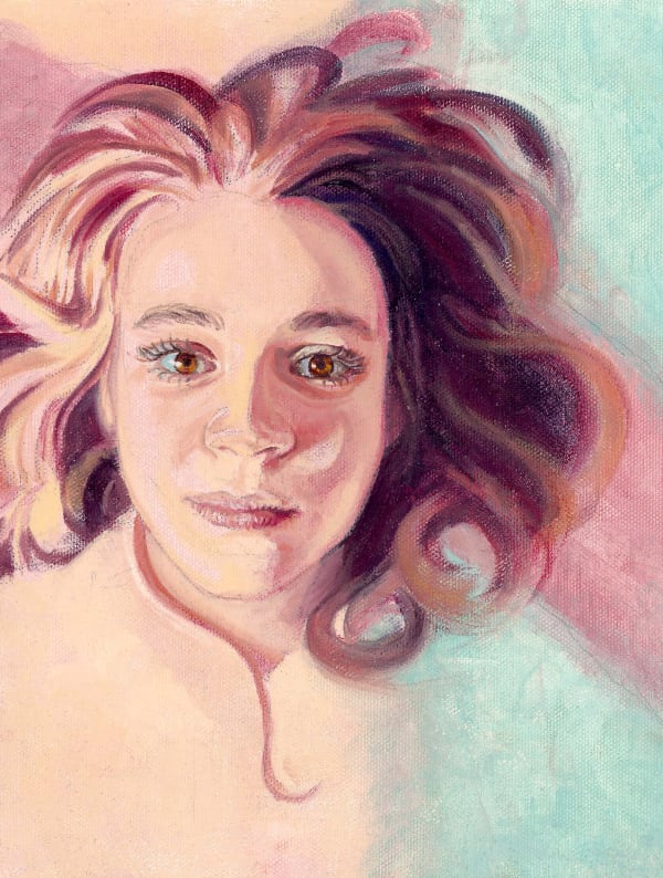 Maria Underwood Amelie - No.3 2023 37 x 31 x 2.5cm Limited edition print on cotton canvas 380gsm £150