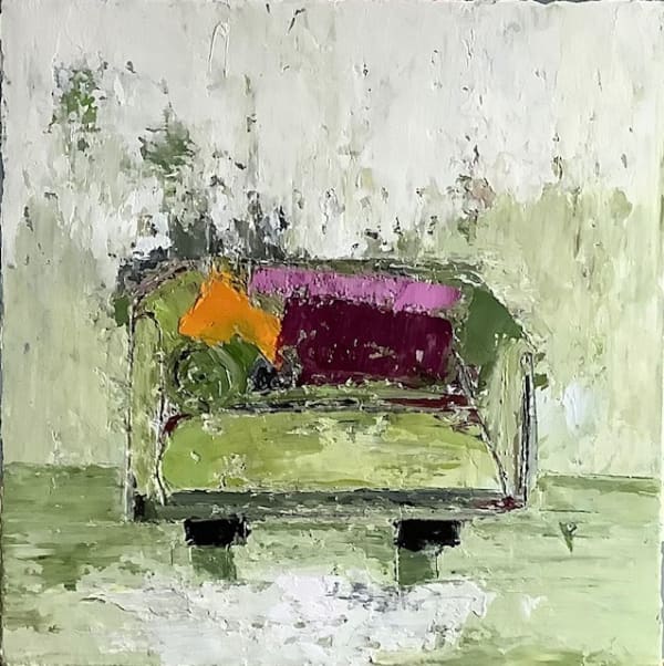 Lorraine Wake New Gaff 40 x 40cm oil on canvas £650