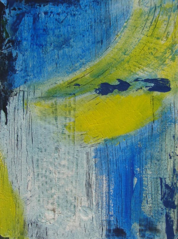 Susan Beresford Blue Wave 2022 50 x 40cm mixed media £395