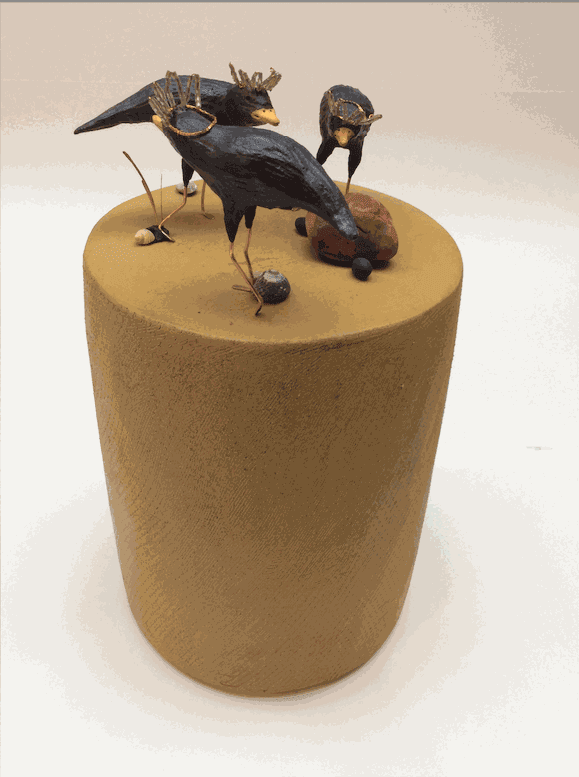 Zoe Wilders The Dance 2022 Ceramic, copper and found objects 35 x 20cm £280