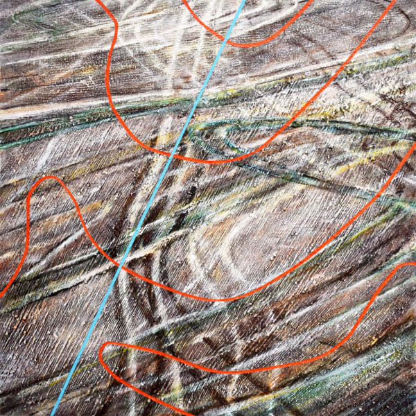 Jane Humphrey Pertwood Stubble Acrylic on canvas 33cm x 33cm £900
