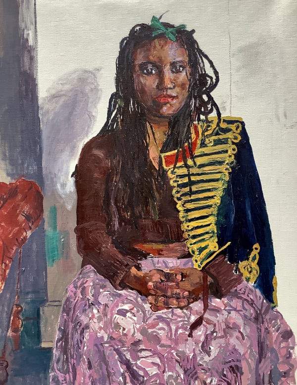 Susan Wilson Tenisia painted by a Pacific Islander Oil on linen 100cm x 75cm £4750