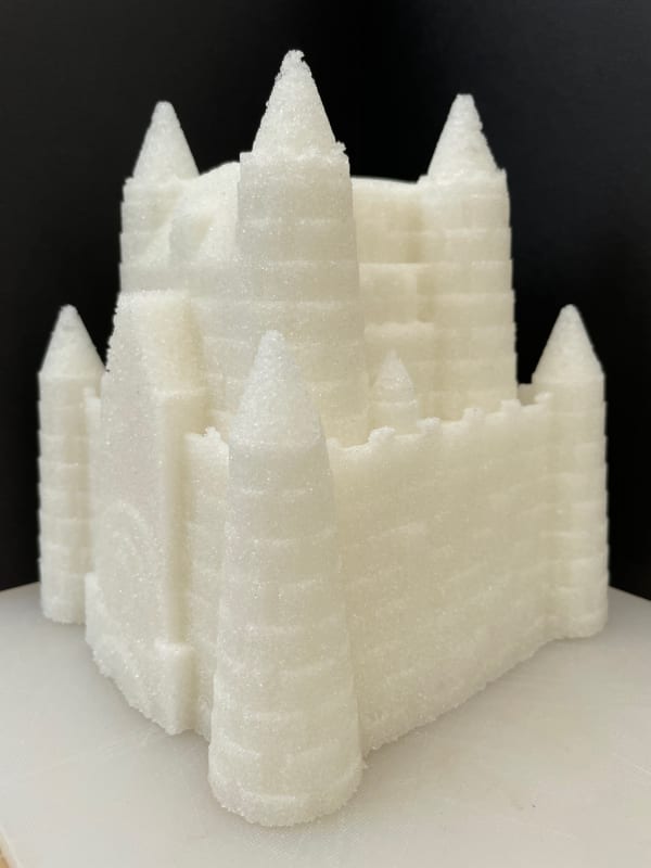 Amanda Loomes Fairytale Endings Sugar castle 18cm x 16cm £50