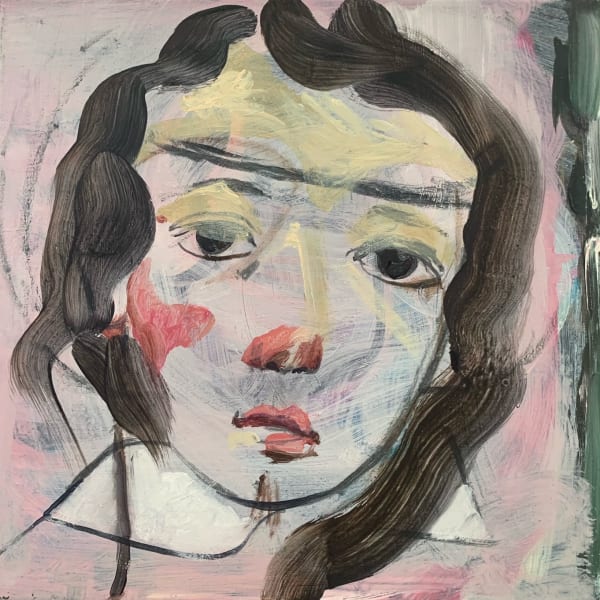 Marenka Gabeler Untitled Oil on Linen 25cm x 25cm £1500