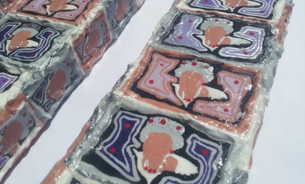 Tommy Seaward CORUSCENT - VERSION THREE Mixed media 32cm x 38cm POA