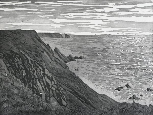 Lucy Ward AFTER THE STORM Aquatint Edition 1 of 30 33.5 x 36.5cm £185 (framed)