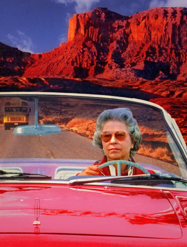 Michael Bennett and David Curless Queen Of the Road 1996 Archival giclee print, 1 of 1, framed with museum glass 51 x 42.5cm (framed) £445