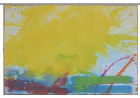 Opus w.54 Albert Irvin OBE RA 1981 Watercolour on Paper 56 x 78cm POA