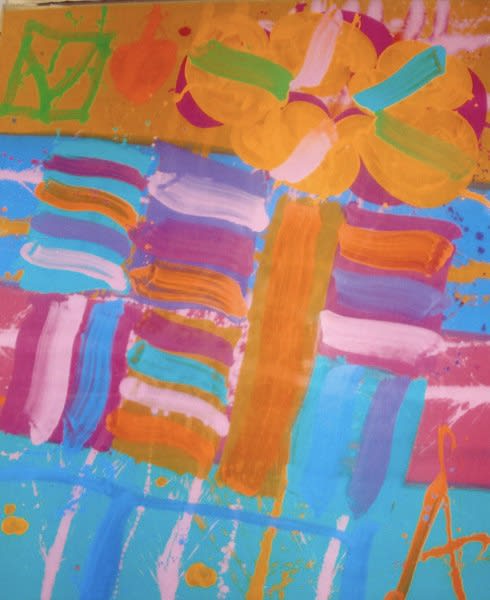 Summerhouse Albert Irvin OBE RA 2008 Acrylic on Canvas 182.9 x 152.4cm POA