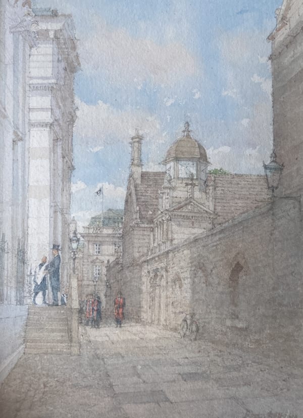 Dennis Roxby Bott Senate House Passage, Cambridge Framed - 71 x 57.5cm Unframed - 47.5 x 34cm £1,200