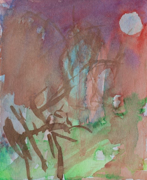 Julie Held Rosy Dusk 2024 25 x 27.5cm £400