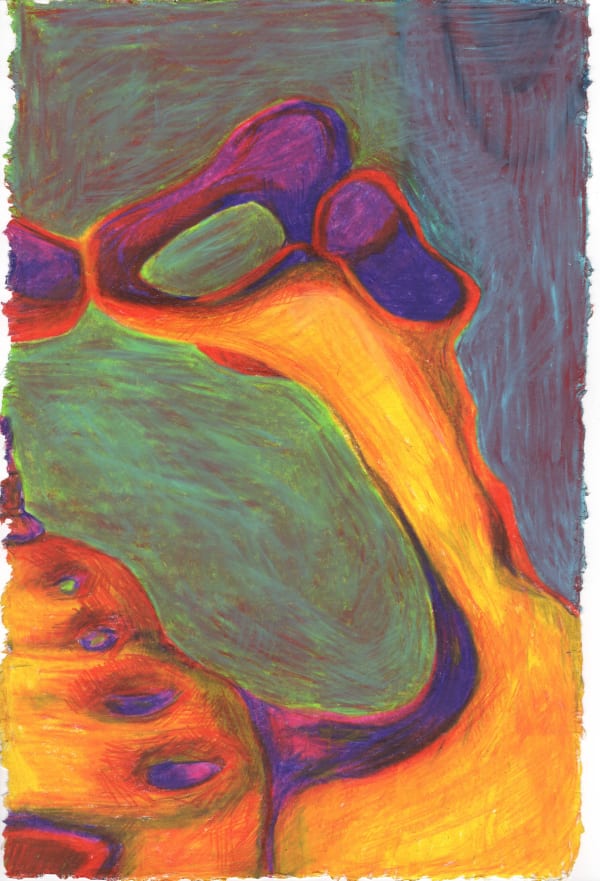 OLIVIA BAX Joints and Voids (colour study) I, 2024 Olivia Bax exhibited alongside Dominic Beattie in the LHS exhibition 'Punch' in 2019.