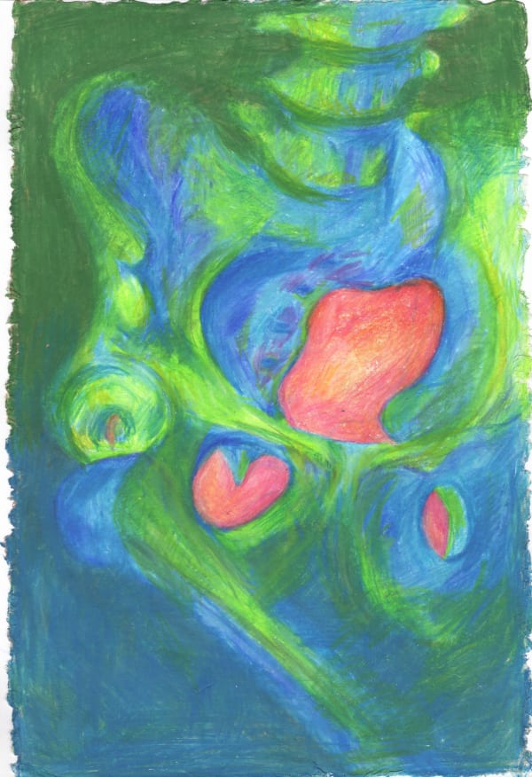 OLIVIA BAX Joints and Voids (colour study) II, 2024 Olivia Bax exhibited alongside Dominic Beattie in the LHS exhibition 'Punch' in 2019.