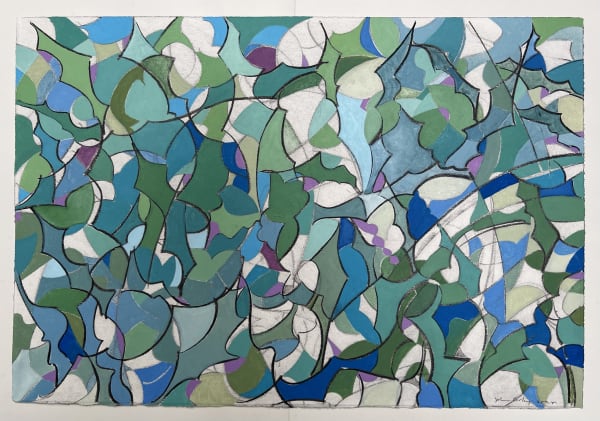 JOHN CORLEY Dune Thistles, 2024 John Corley exhibited in the LHS exhibition 'Horizon' in 2023.