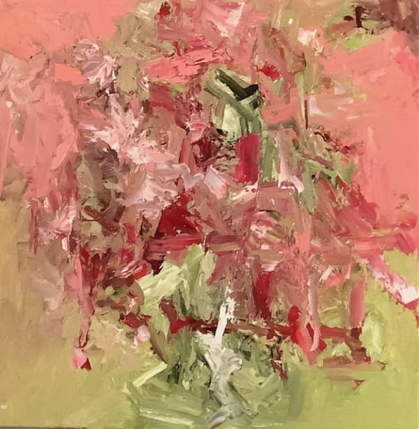 Lorraine Wake Chanson 60x60cm Oil on canvas £650