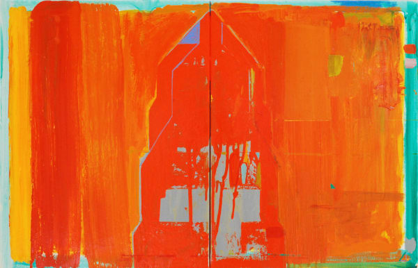 Ashley Hanson BOOK 10 - (Heat), 2020 oil on canvas 45 x 70 cm