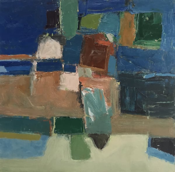 Coastal Painting, Original Oil Painting by artist Arthur Neal NEAC, Linden Hall Studio and Two Studios High Street Deal, Kent.