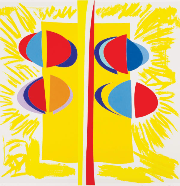 Sir Terry Frost RA CARLYON SUNSHINE, 2003 Silkscreen on Paper 838mm x 787mm x 2mm Edition of 70