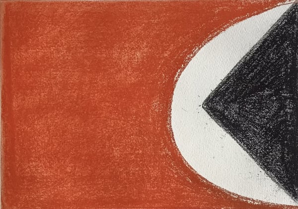 Sir Terry Frost RA Canada Pacific - Red, 1997 etching edition size 20 20.5 x 29.5cm