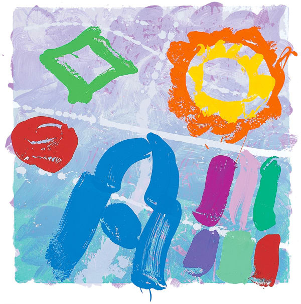 Albert Irvin Nebraska VIII, 2010 Screenprint (framed) Image size: 56 x 73.5cm Paper size: 73 x 92cm Edition size: 225