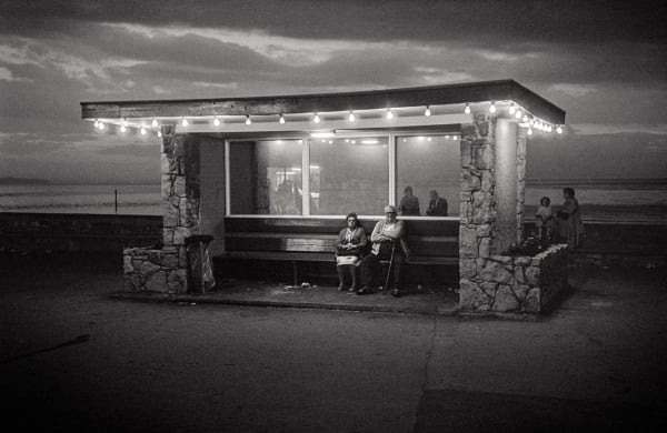 Michael Bennett Beach Shelter At Night, Rhyl, 1979 Archival C-Type digital print Edition 2 of 10