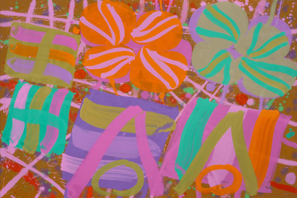 Albert Irvin Alexandra, 2012 acrylic on canvas 101 x 152 cm