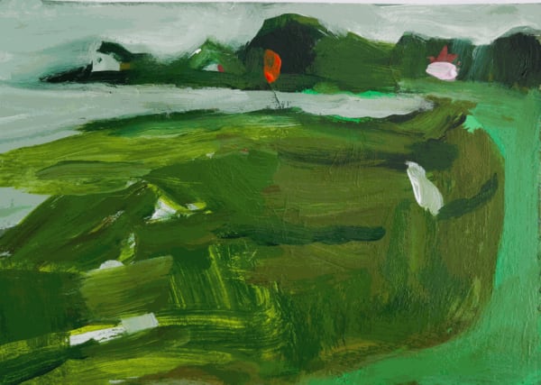 Simon Carter, Pink House, 2021