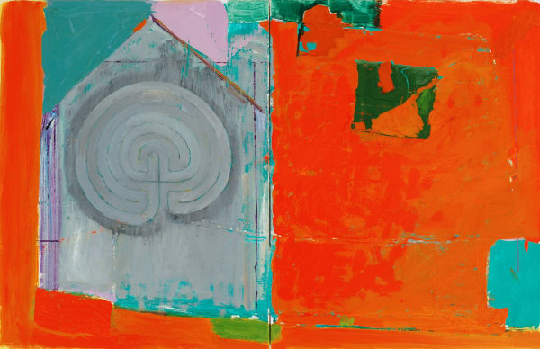 Ashley Hanson BOOK 12 - (1981), 2020 oil on canvas 45 x 70 cm