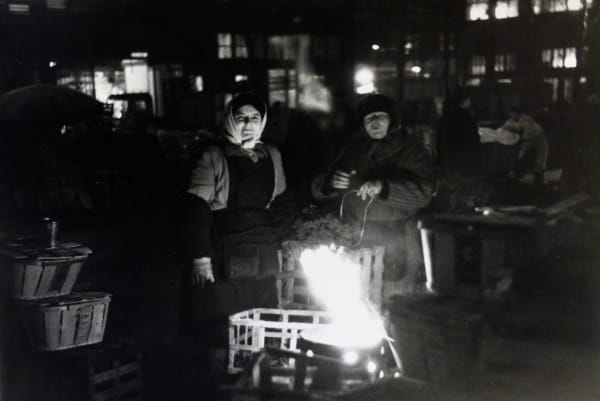 Harold Chapman, Les Halles, Paris, Print, at Linden Hall Studio in Kent