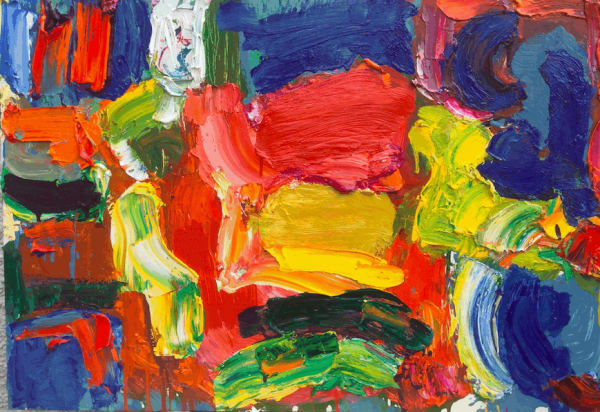 Alan Gouk Opal Hummingbird, 2020 oil on board 56 cm x 71 cm