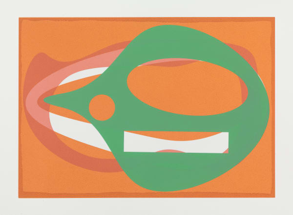 Jeff Lowe In the close distance no. 20, 2019 monoprint 100 x 72 cm 1/1