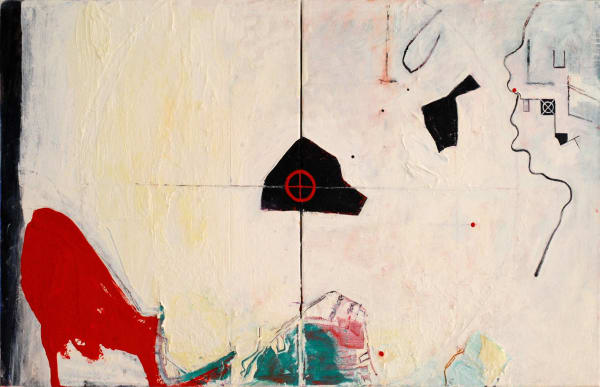 Ashley Hanson BOOK 16 - (The Three Princes), 2020 oil on canvas 45 x 70 cm