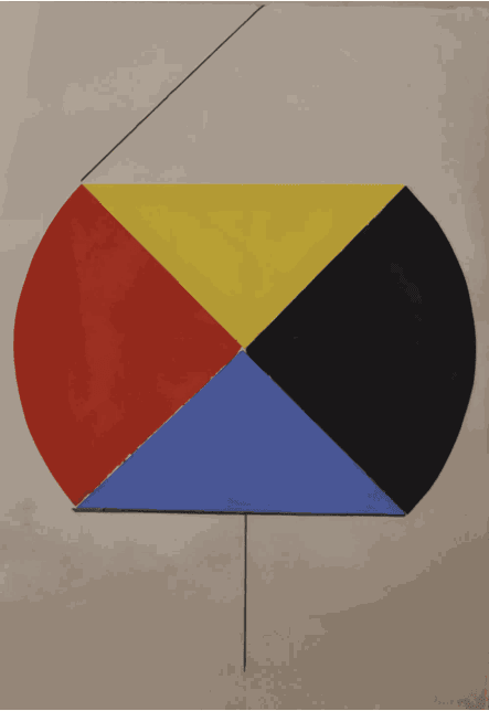 Sir Terry Frost RA, Yellow, Red, Blue and Black , 1977