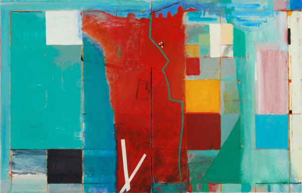 Ashley Hanson BOOK 15 - (Chance), 2020 oil on canvas 45 x 70 cm