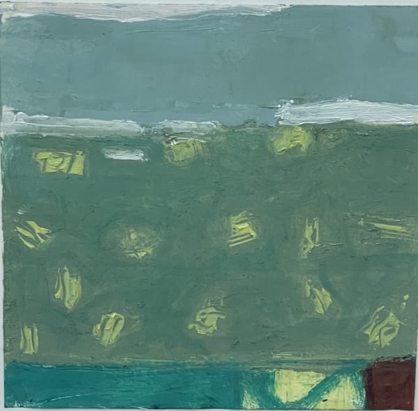 Quiet Coast, Original Oil Painting by artist Arthur Neal NEAC, Linden Hall Studio and Two Studios High Street Deal, Kent.