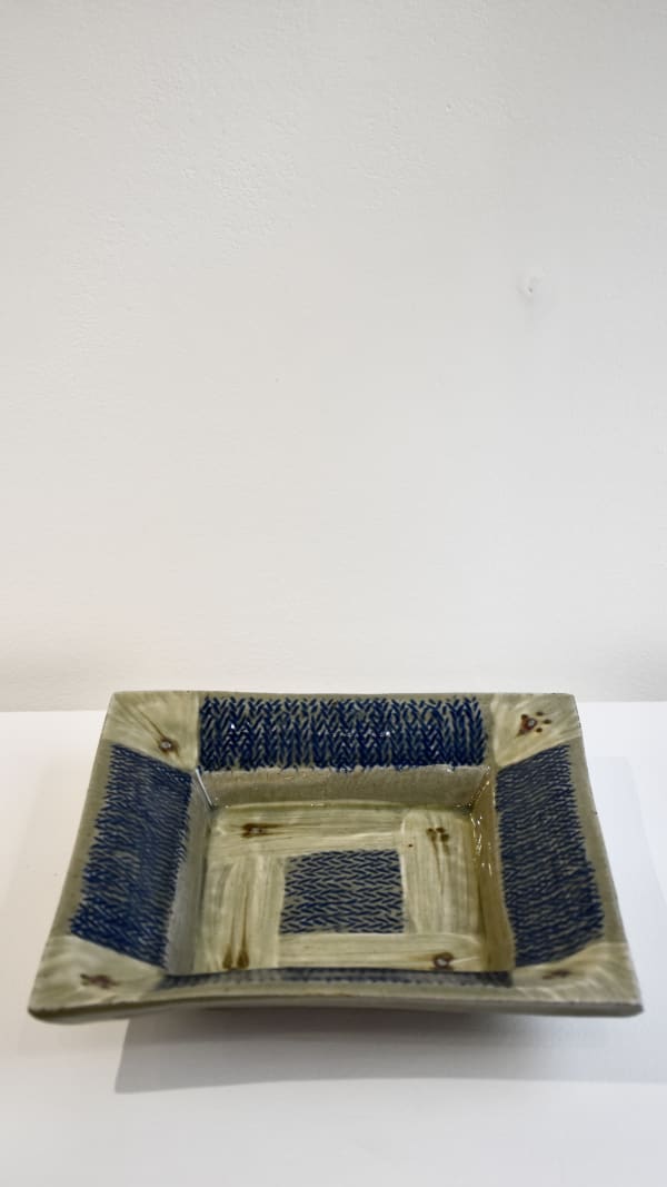 William Plumptre, Square plate with Inlay (11), 2025