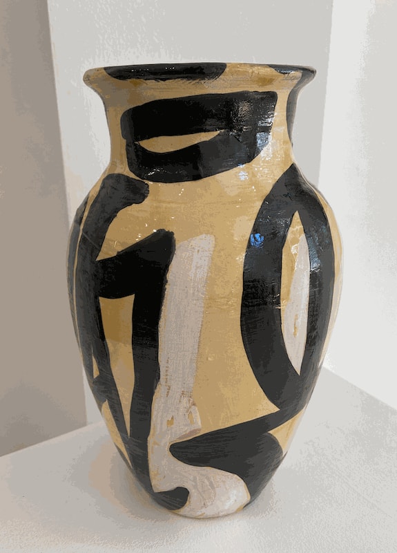 Round Stoneware Vessel by Tom Norris at Linden Hall Studio Contemporary Art Gallery Deal Kent Two Studios Deal High Street