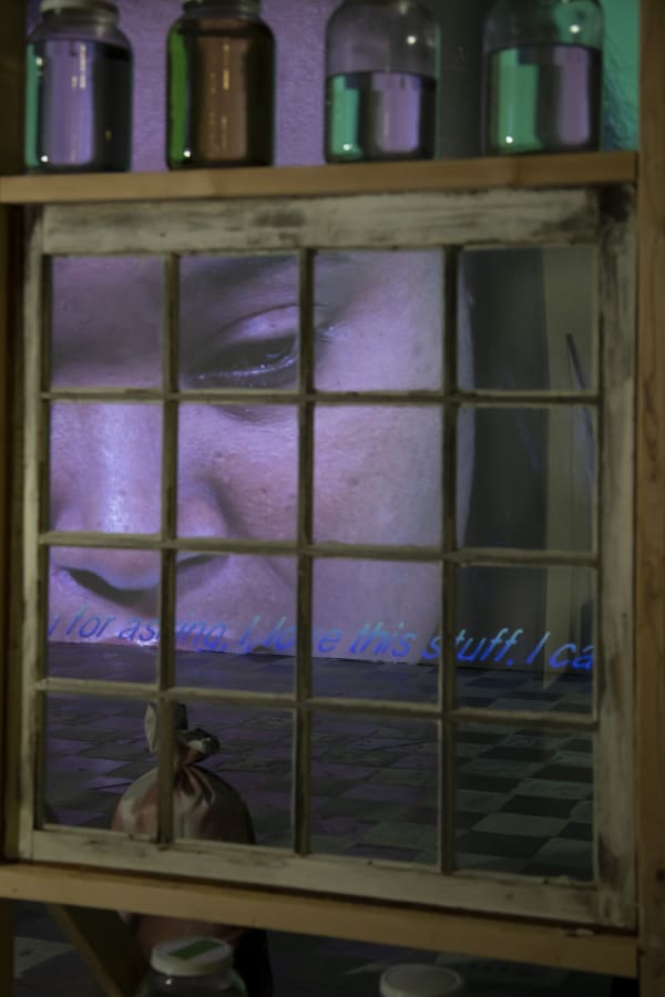 Installation view of Sonic Rupture: songs for(e) the swarm, Iteration 001 (2020 - ongoing)