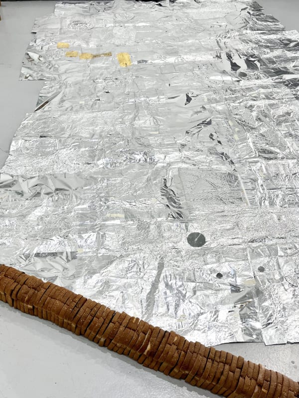 Folded Piece II (detail), 2022