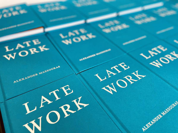 Late Work- new book by Alexander Massouras