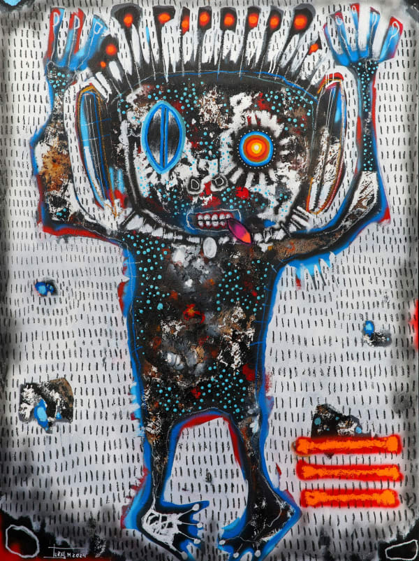 Mederic TURAY, Beyond the Mask 3, 2024