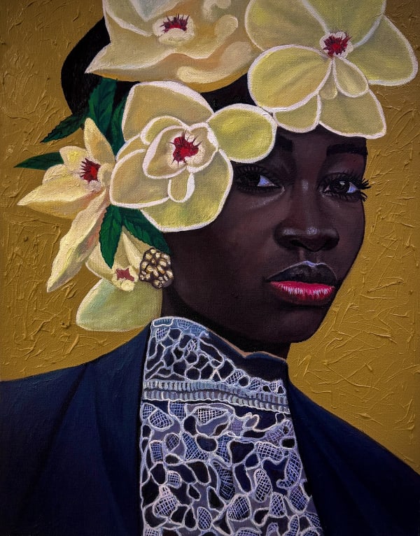 Moses ZIBOR, Me and My Flower VIII, 2025