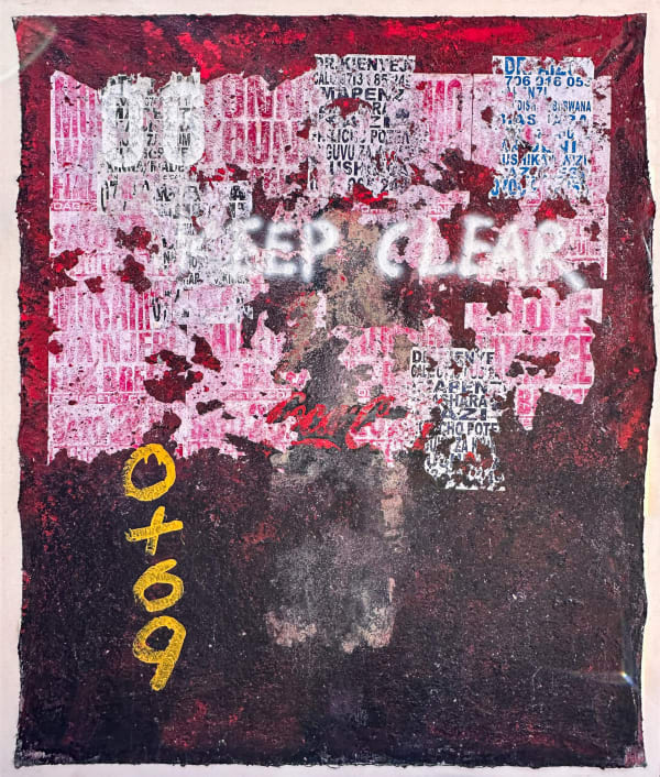 Onyis MARTIN, Series 'Talking Walls' nº 6 - No idling allowed, 2022