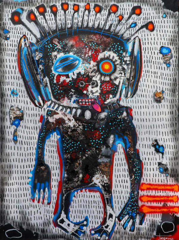 Mederic TURAY, Beyond the Mask 2, 2024