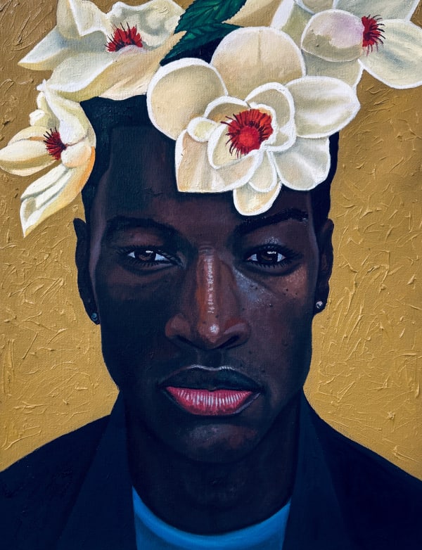 Moses ZIBOR, Flower Man, 2025