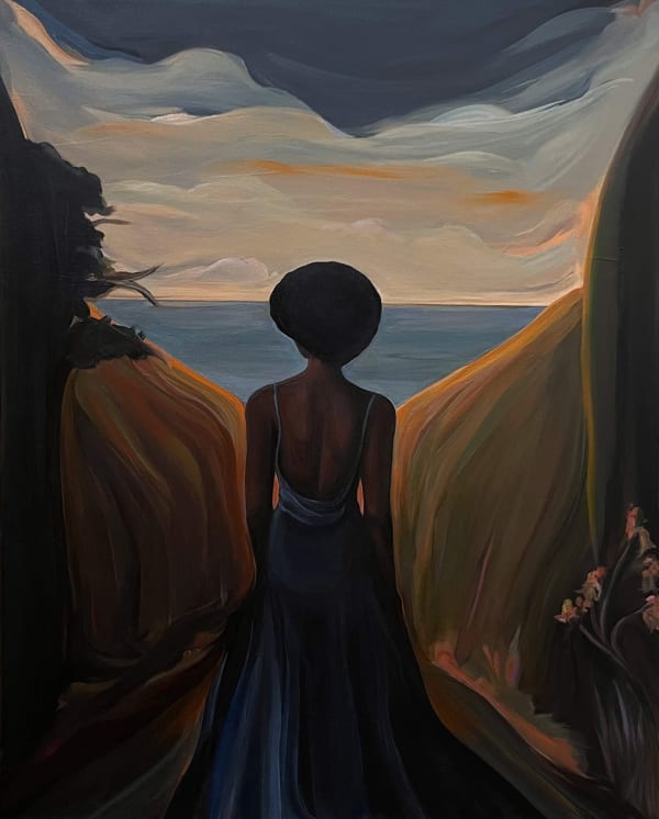 Megan Gabrielle Harris - Free - 2022 - 76cm H x 61cm W - 30inches H x 24inches W - Acrylic on canvas