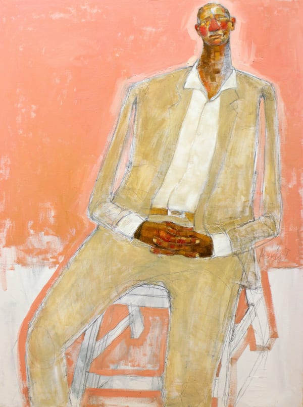 Olivia Mae Pendergast - John Taxi Driver - 2018 - 123cm H x 92cm W