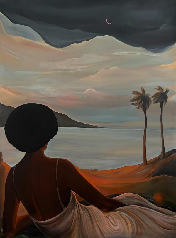Megan Gabrielle Harris - Northshore - 2023 - 122cm H x 91cm W - Acrylic on canvas