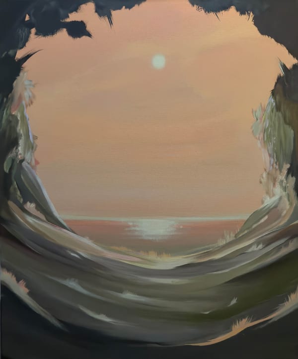Megan Gabrielle Harris - Dreamscape II - 2025 - 24inches H x 20inches W - 61cm H x 51cm W - Acrylic on canvas
